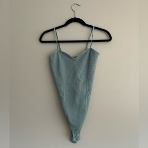 Dynamite | blue bodycon bodysuit